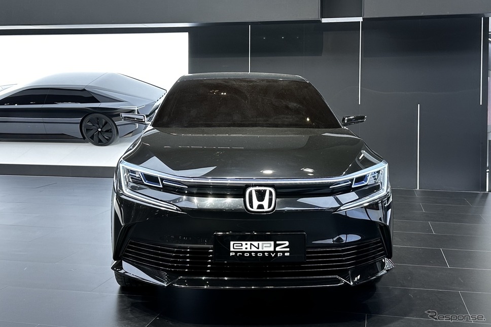 ホンダe:NP2プロトタイプ(上海モーターショー2023)《写真撮影 八杉理@現代文化研究所》