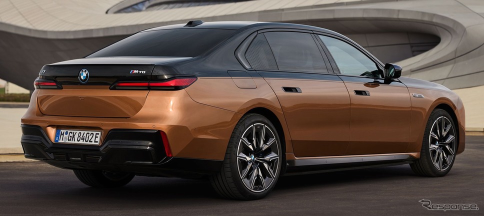 BMW i7 の「M70 xDrive」《photo by BMW》