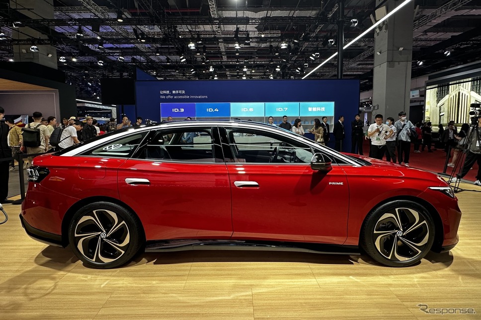 VW ID.7(上海モーターショー2023)《写真撮影 八杉理@現代文化研究所》