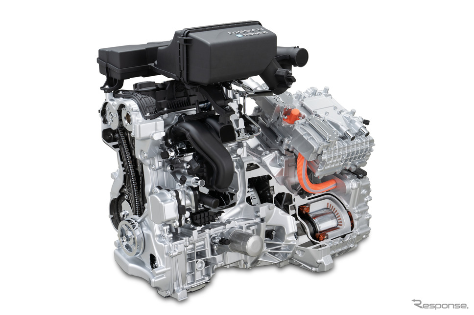 日産 セレナ e-POWER カットモデル《写真提供 日産自動車》