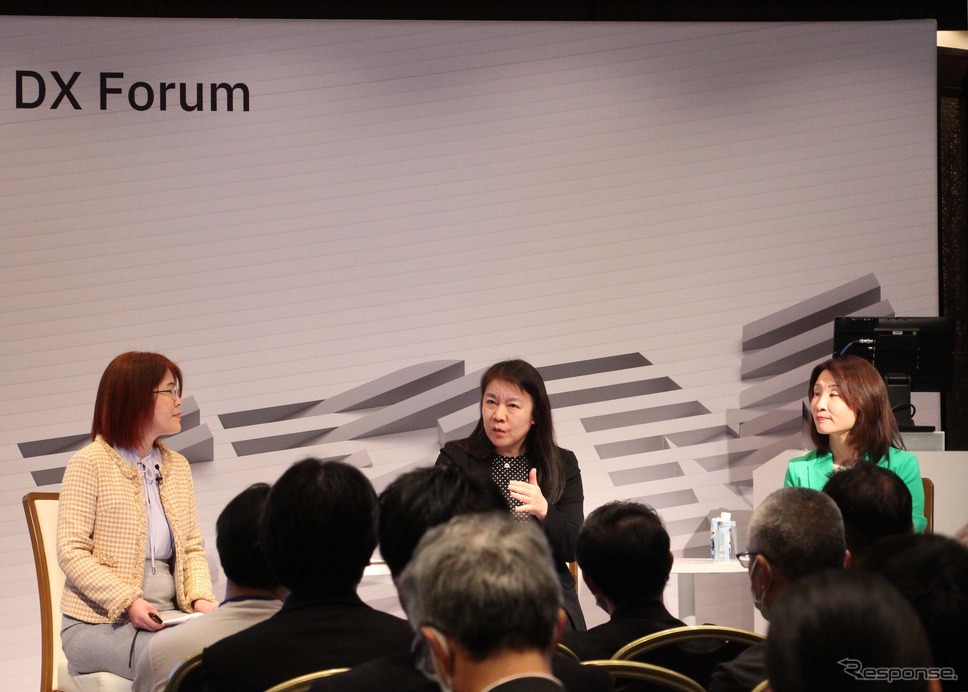 IBM The DX Forum ブレイクアウト・セッション「自動車業界のEVシフトがいよいよ本格化する」《写真撮影 吉田瑶子》