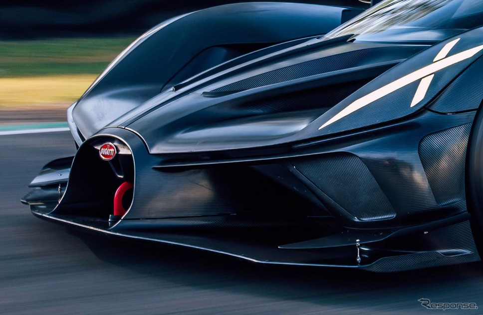 ブガッティ・ボリード の市販モデルのプロトタイプ《photo by Bugatti》