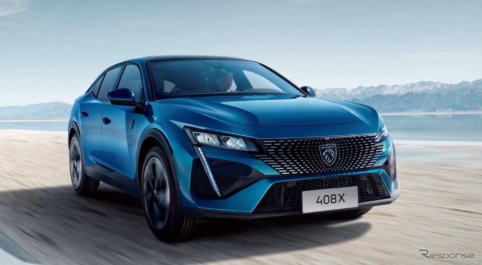 プジョー 408X(グローバル名:プジョー408 新型)《photo by Peugeot》