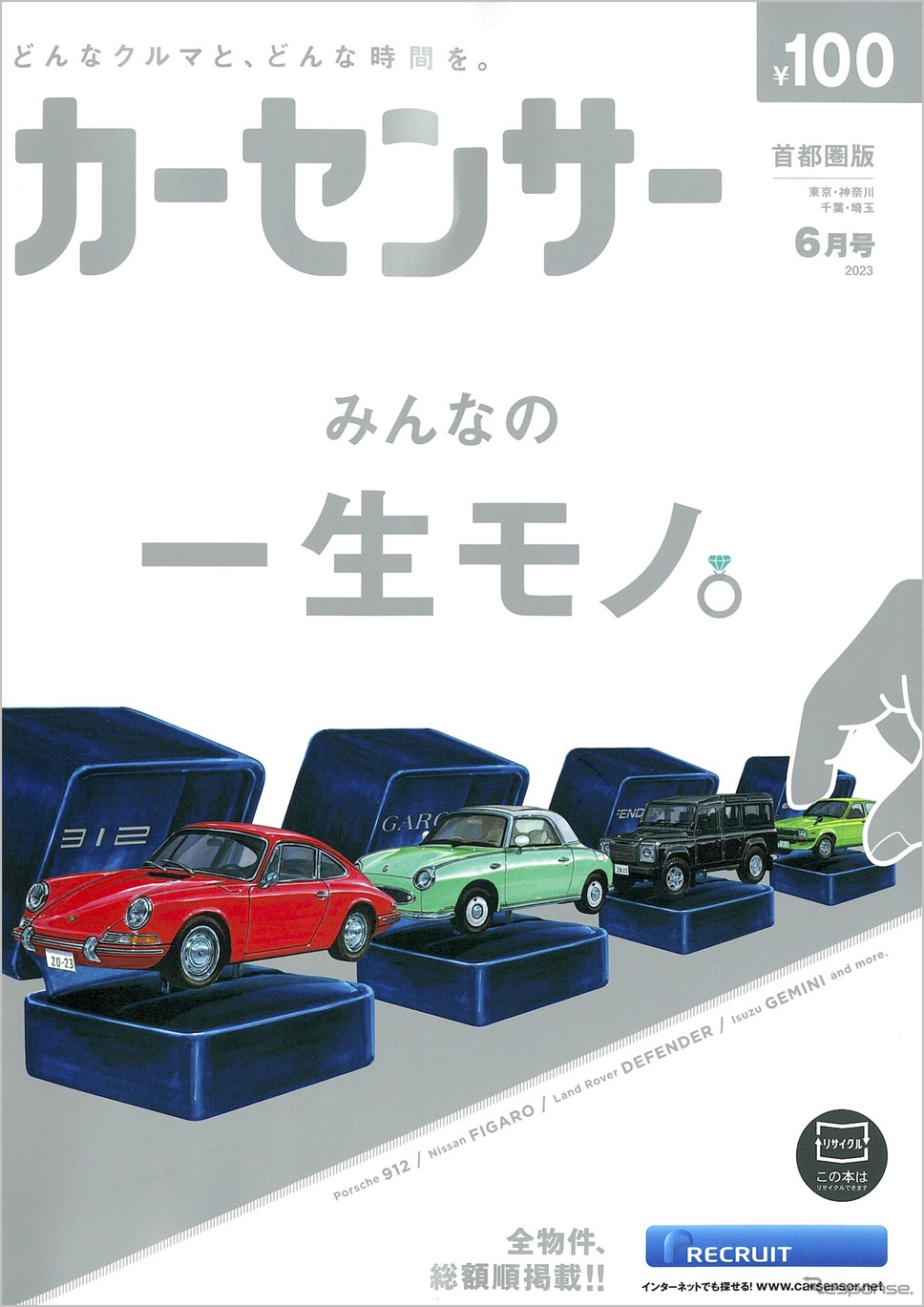 『カーセンサー』6月号《発行：リクルート》