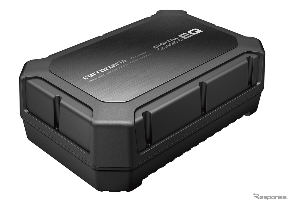 「パワードサブウーファー」の一例(カロッツェリア・TS-WX400DA)。Photo by カロッツェリア