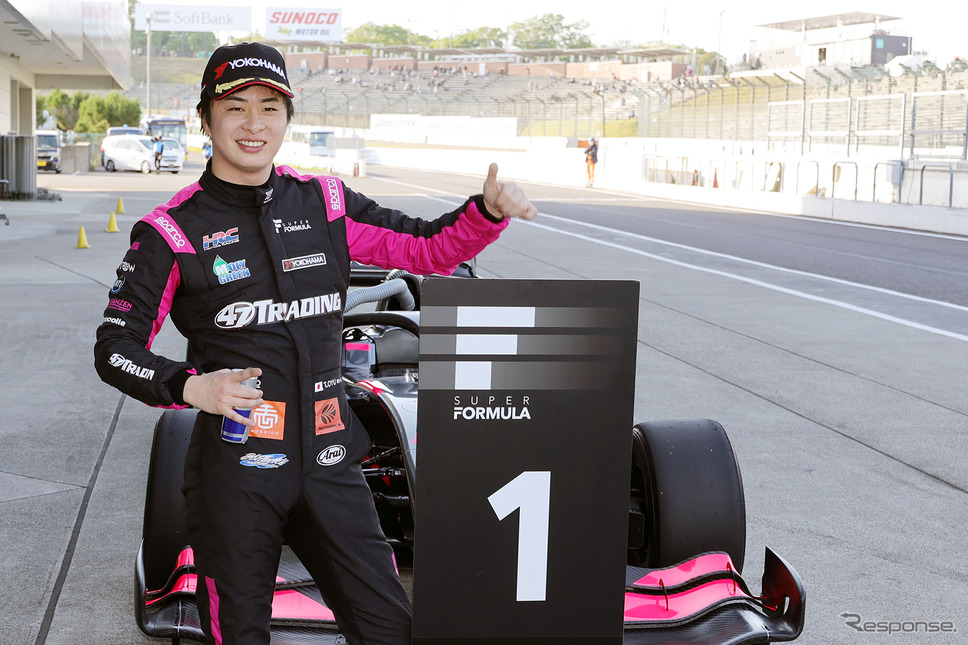 予選トップの#53 大湯都史樹(TGM Grand Prix)《撮影 竹内英士》