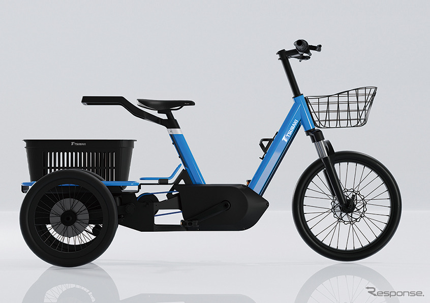 電動アシスト3輪自転車 多目的e-Cargo《写真提供 椿本チエイン》