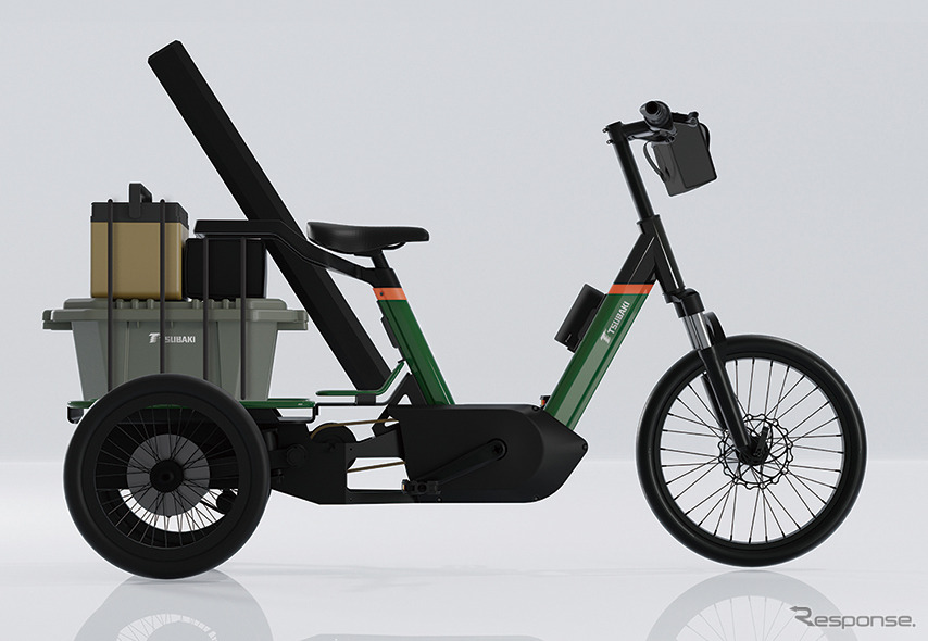 電動アシスト3輪自転車 多目的e-Cargo《写真提供 椿本チエイン》