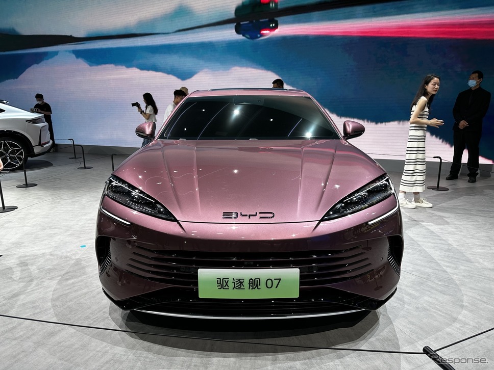 BYD 駆逐艦07(上海モーターショー2023)《写真撮影 八杉理@現代文化研究所》