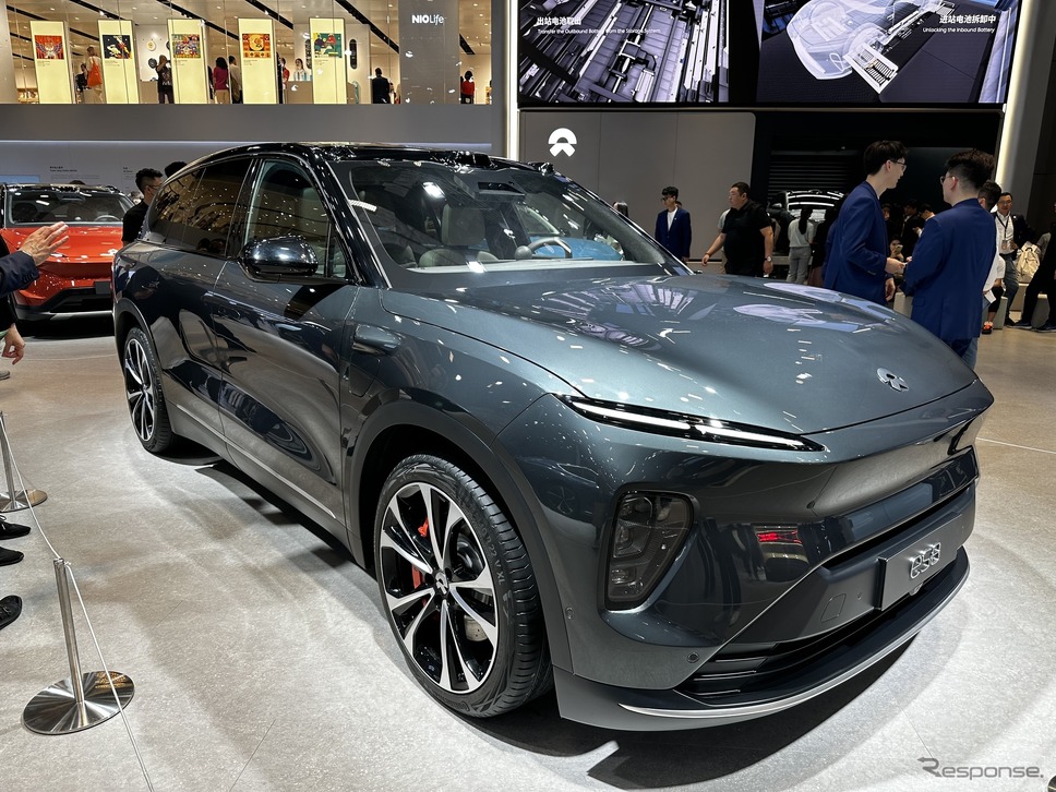 NIO ES8(上海モーターショー2023)《写真撮影 八杉理@現代文化研究所》