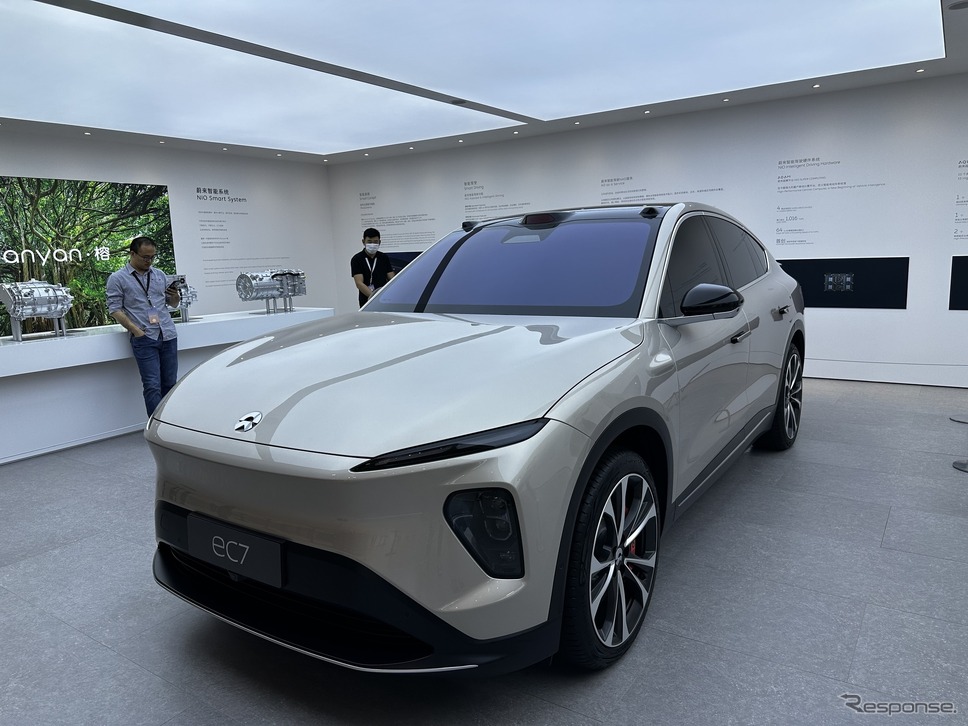 NIO EC7(上海モーターショー2023)《写真撮影 八杉理@現代文化研究所》