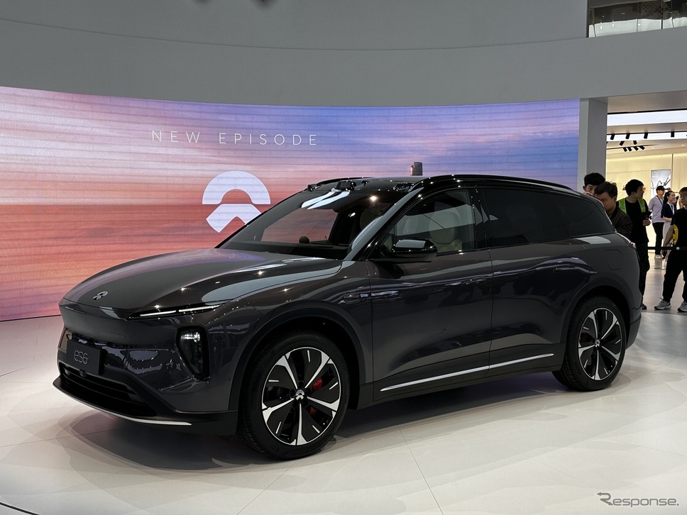 NIO ES6(上海モーターショー2023)《写真撮影 八杉理@現代文化研究所》
