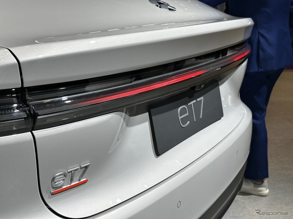 NIO ET7(上海モーターショー2023)《写真撮影 八杉理@現代文化研究所》