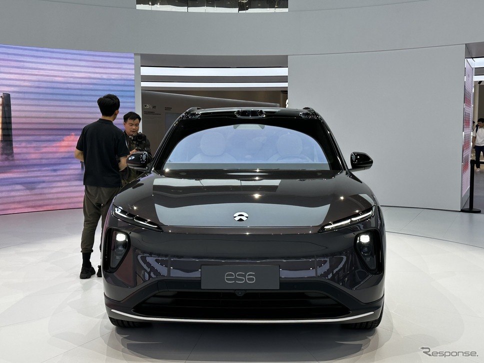 NIO ES6(上海モーターショー2023)《写真撮影 八杉理@現代文化研究所》