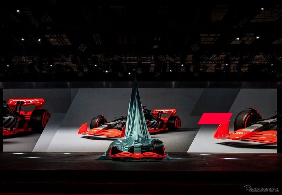 アウディのF1ショーカー（上海モーターショー2023）《photo by Audi》
