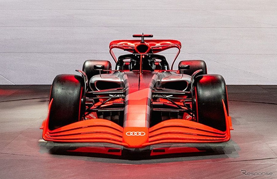 アウディのF1ショーカー（上海モーターショー2023）《photo by Audi》