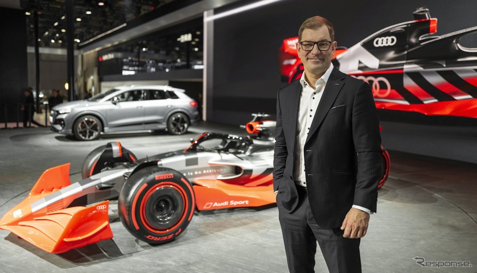 アウディのF1ショーカー（上海モーターショー2023）《photo by Audi》