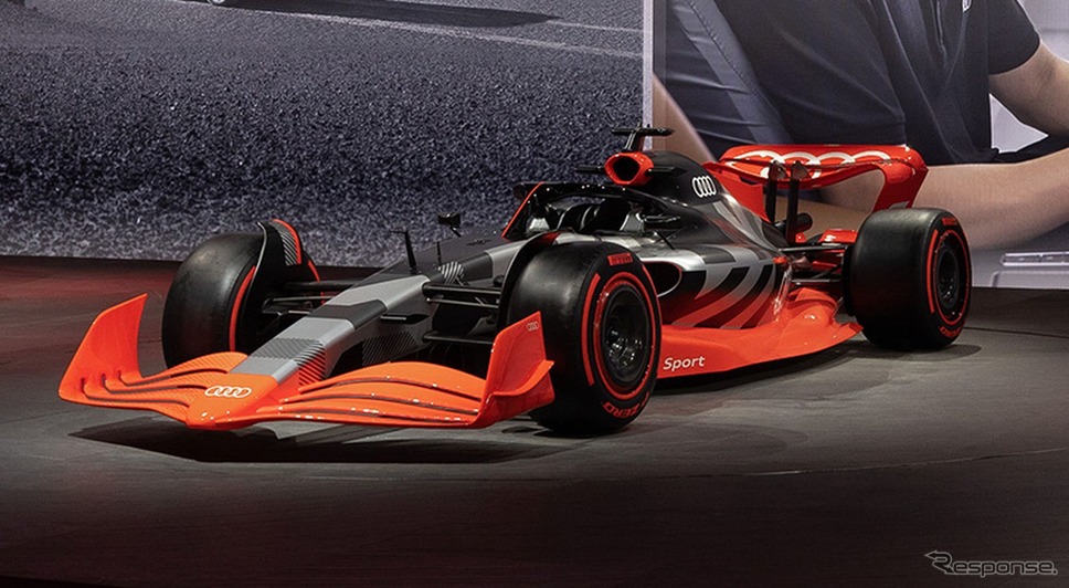 アウディのF1ショーカー（上海モーターショー2023）《photo by Audi》
