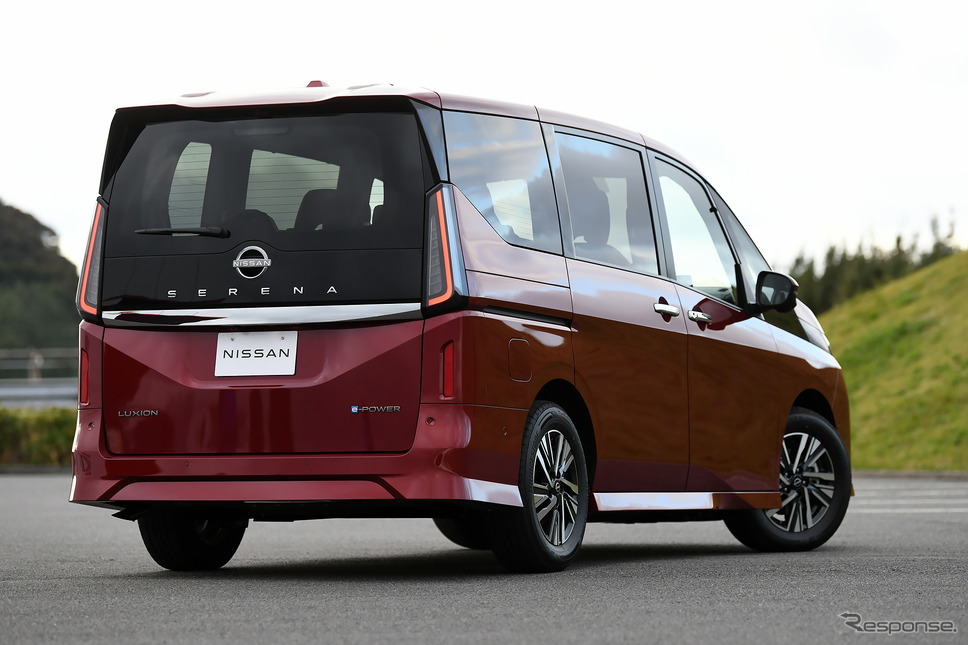日産セレナ新型(e-POWER ルキシオン)《写真撮影 中野英幸》