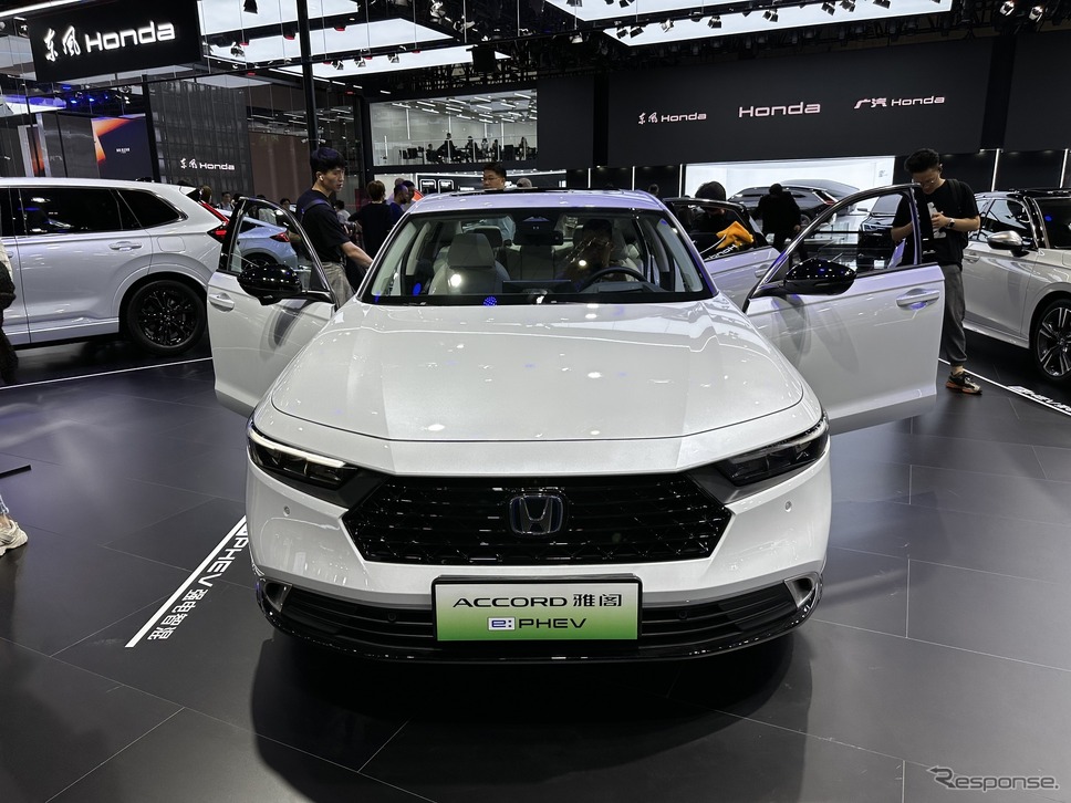 ホンダ アコード PHEV(上海モーターショー2023)《写真撮影 八杉理@現代文化研究所》
