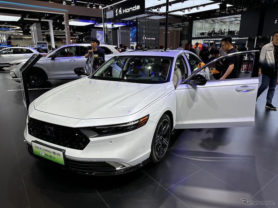ホンダ アコード PHEV(上海モーターショー2023)《写真撮影 八杉理@現代文化研究所》