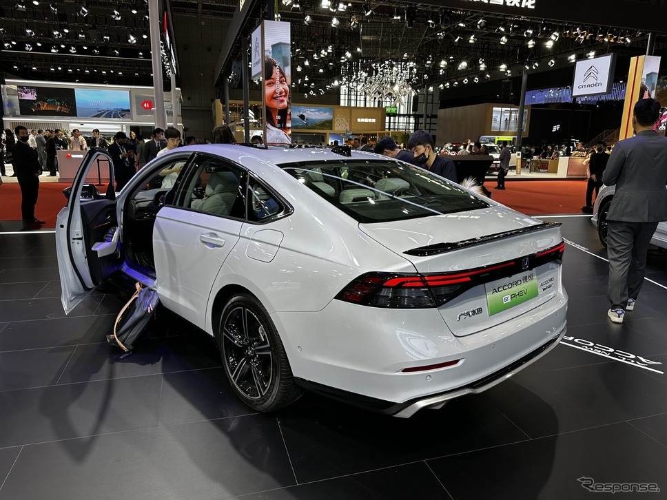 ホンダ アコード PHEV(上海モーターショー2023)《写真撮影 八杉理@現代文化研究所》