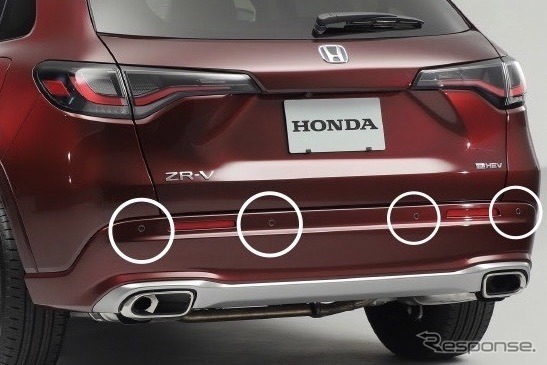 ホンダ ZR-V:ソナーセンサー《写真提供 ホンダ》