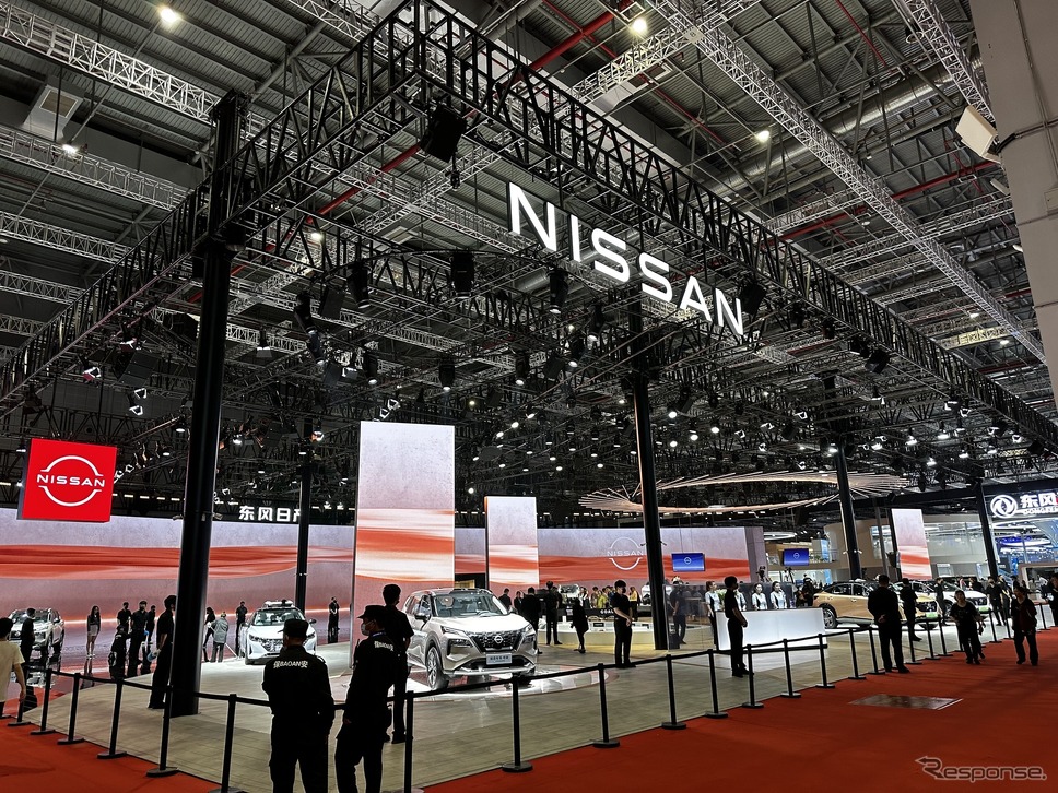 日産 ブース(上海モーターショー2023)《写真撮影 八杉理@現代文化研究所》