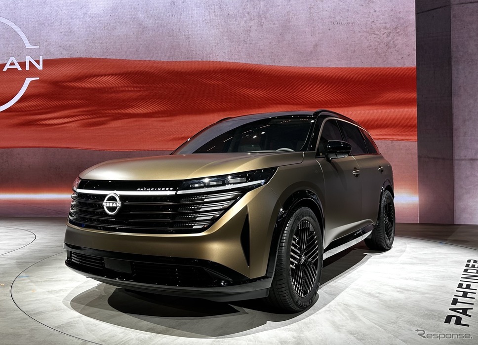 日産 パスファインダー コンセプト(上海モーターショー)《写真撮影 八杉理@現代文化研究所》