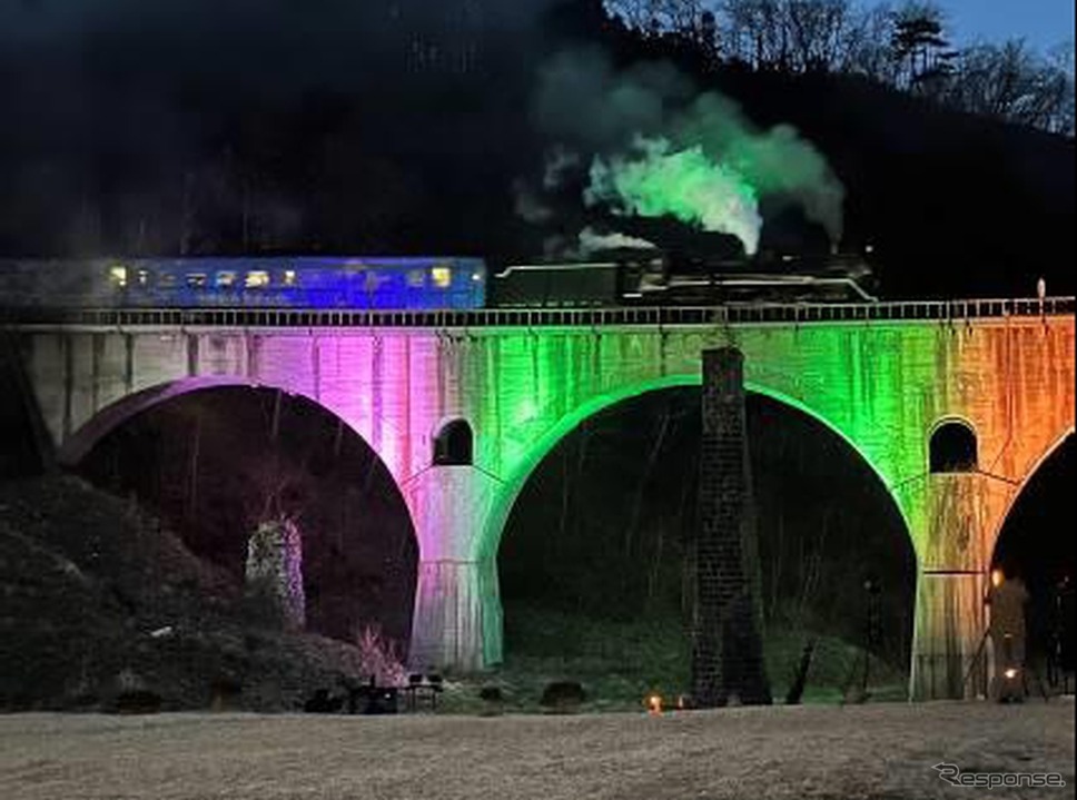 ナイトクルーズのイメージ。《写真提供 東日本旅客鉄道盛岡支社》