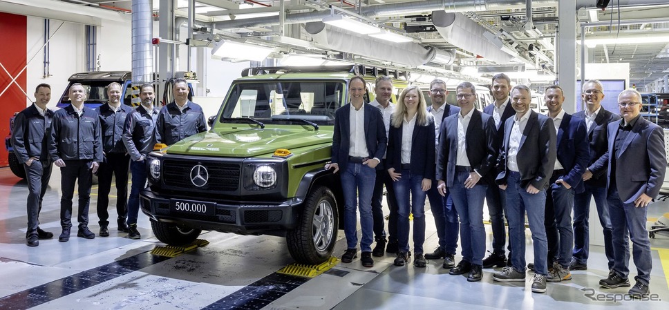 生産50万台目のメルセデスベンツ Gクラス《photo by Mercedes-Benz》