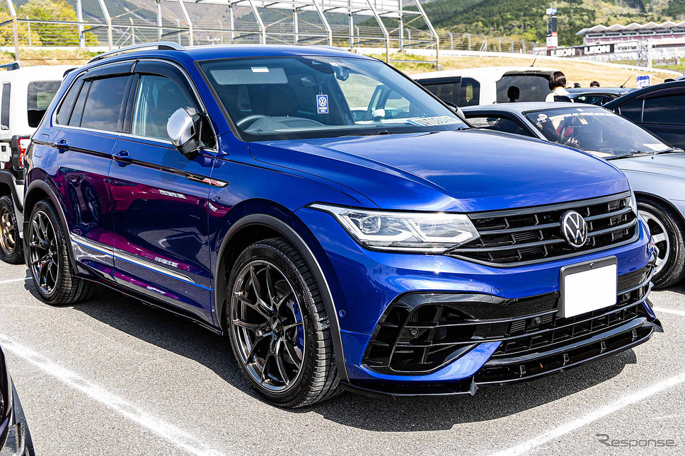 VW ティグアン×レイズ ボルクレーシング G025《写真撮影 宮越孝政》