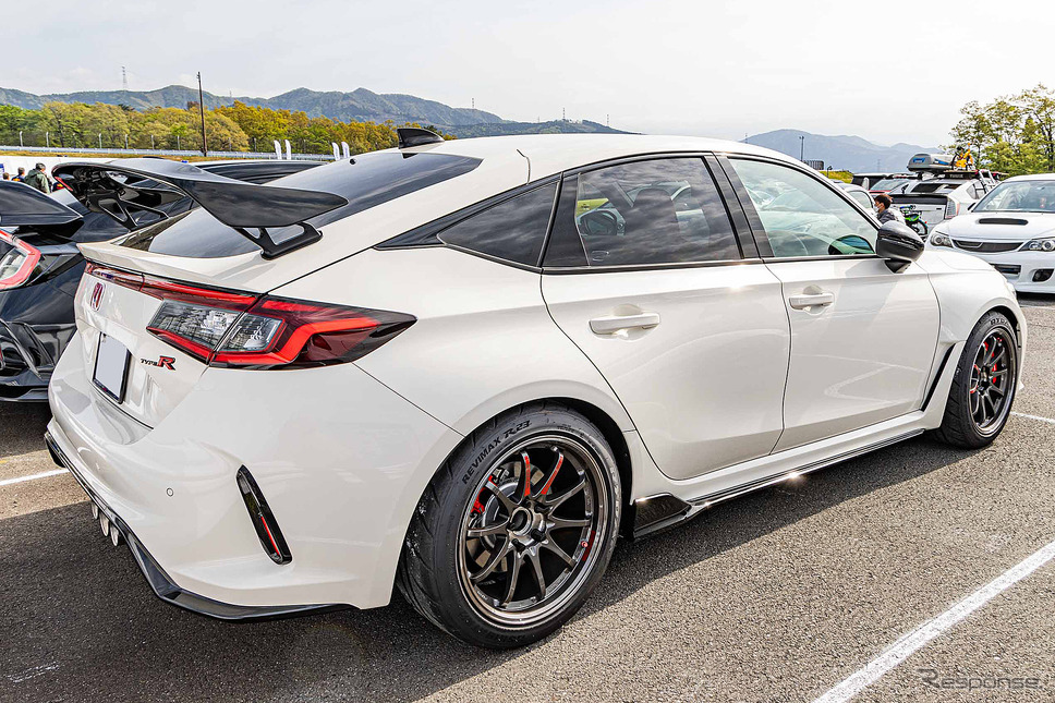 ホンダ シビック TYPE R×レイズ ボルクレーシング CE28SL《写真撮影 宮越孝政》