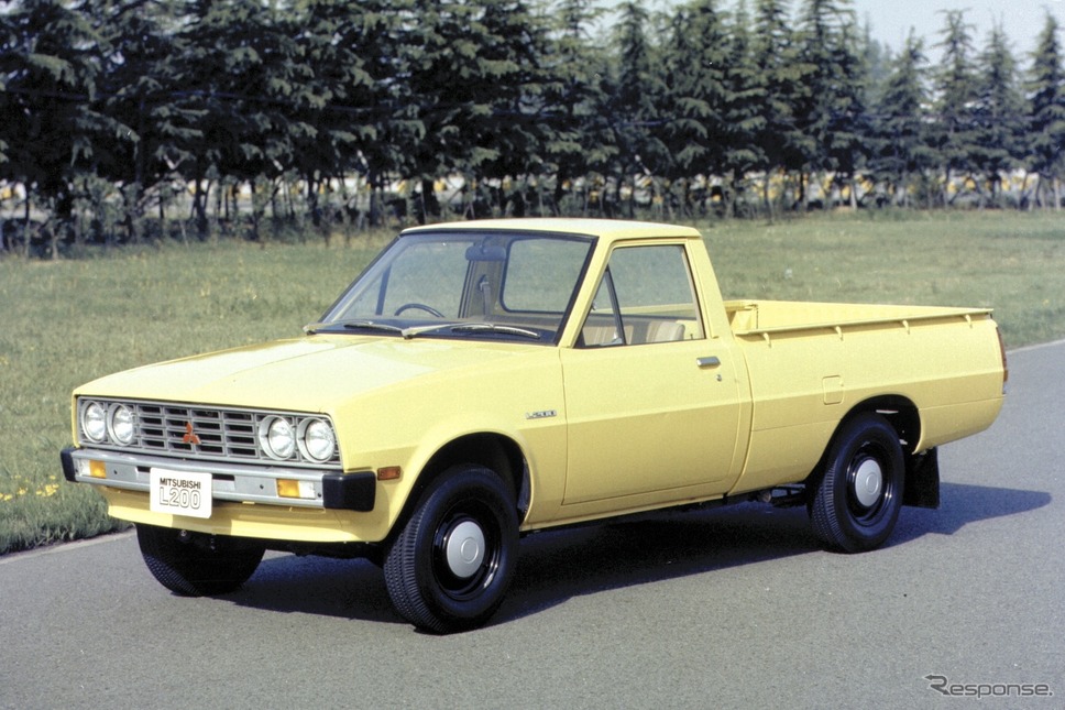 初代三菱トライトン（1978年）《写真提供 三菱自動車》