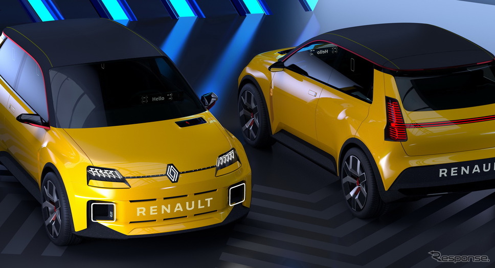 ルノー5(サンク)プロトタイプ(参考)《photo by Renault》