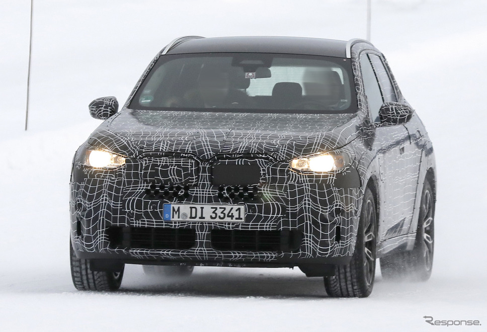 BMW X3 M40i 次期型プロトタイプ(スクープ写真)《APOLLO NEWS SERVICE》