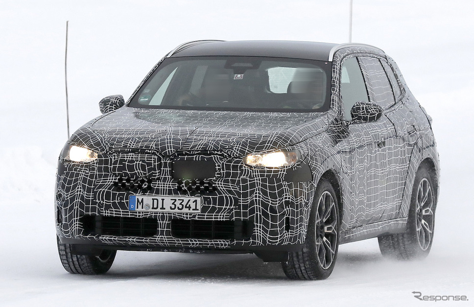 BMW X3 M40i 次期型プロトタイプ(スクープ写真)《APOLLO NEWS SERVICE》