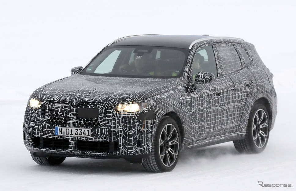 BMW X3 M40i 次期型プロトタイプ(スクープ写真)《APOLLO NEWS SERVICE》