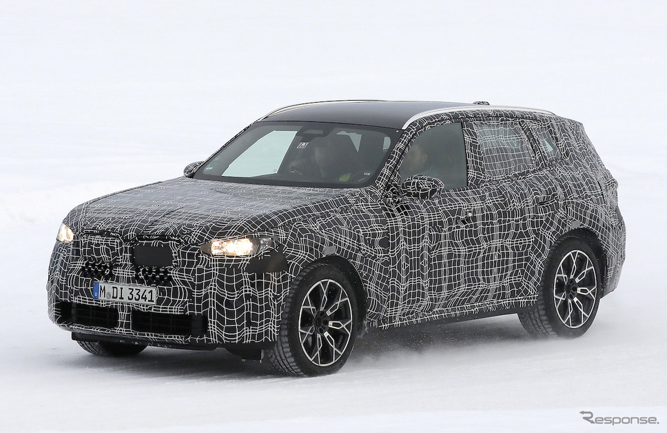 BMW X3 M40i 次期型プロトタイプ(スクープ写真)《APOLLO NEWS SERVICE》
