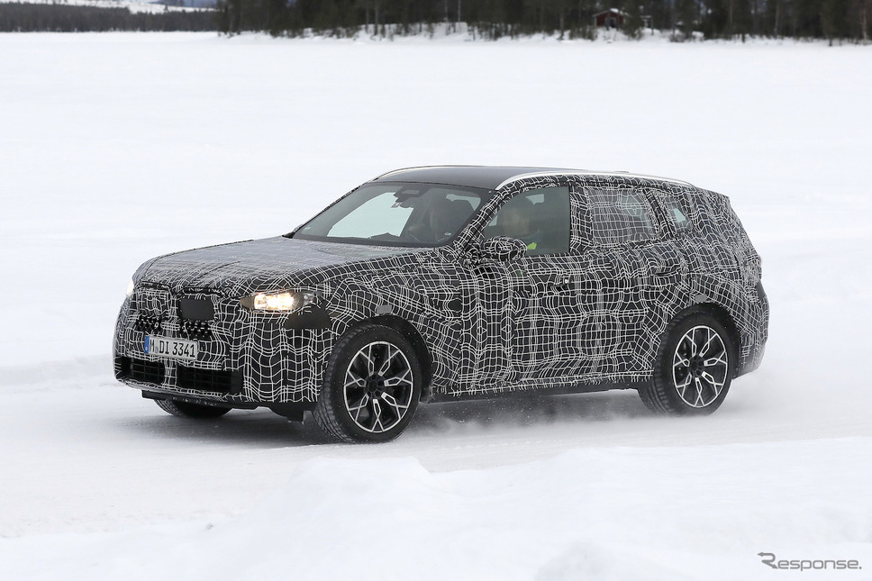 BMW X3 M40i 次期型プロトタイプ(スクープ写真)《APOLLO NEWS SERVICE》