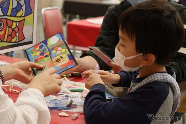 ちびっ子ワークショップ《写真提供:ホワイトハウス》