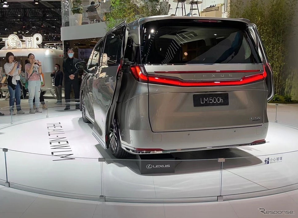 レクサス LM 新型(上海モーターショー2023)《写真撮影 八杉理@現代文化研究所》