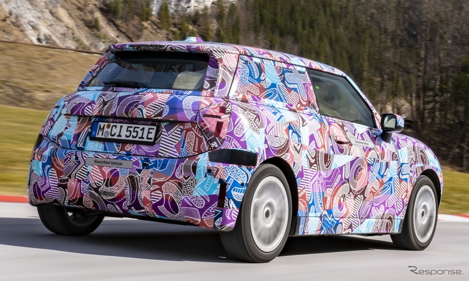 MINI クーパー・エレクトリック のプロトタイプ《photo by MINI》