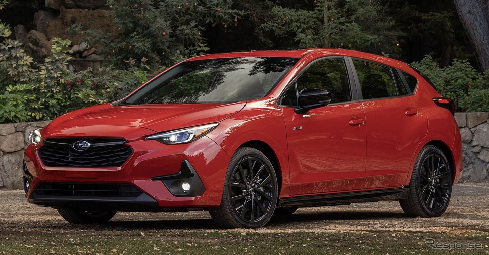 スバル ・インプレッサ 新型の「RS」(米国仕様)《photo by SUBARU》