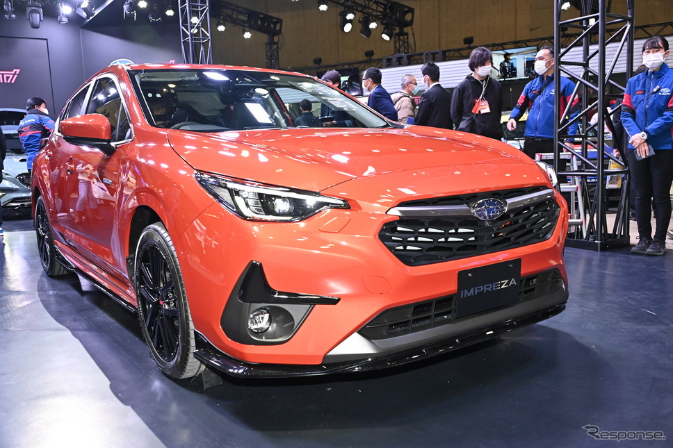 スバル・インプレッサ新型(東京オートサロン2023)《写真撮影 雪岡直樹》