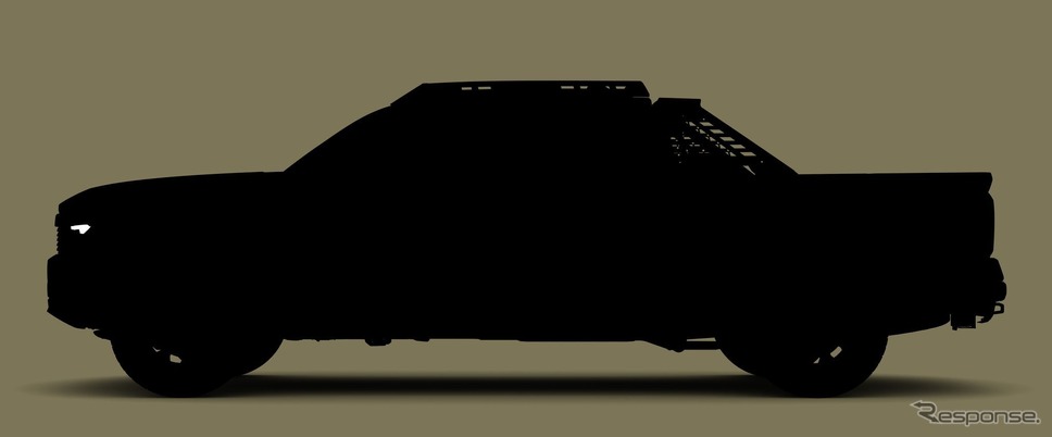 トヨタ・タコマ 新型のティザー写真《photo by Toyota》