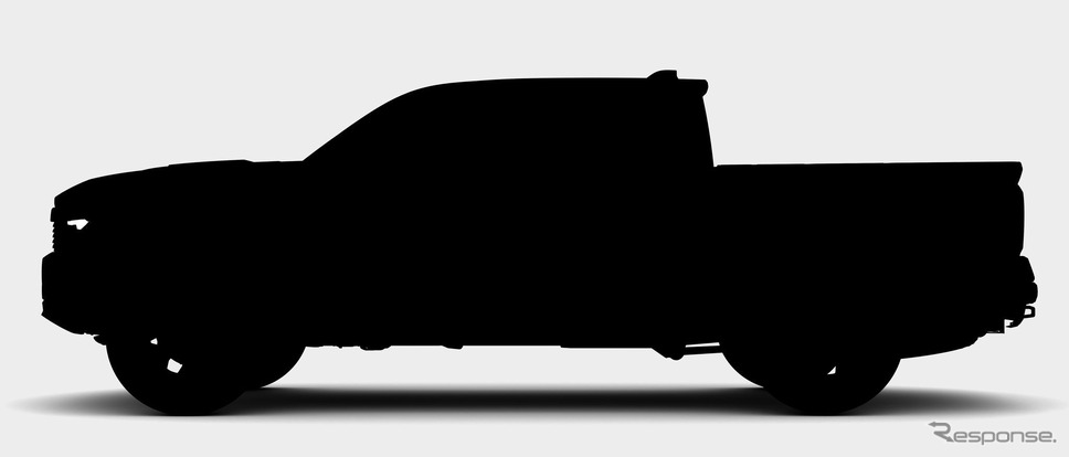 トヨタ・タコマ 新型のティザー写真《photo by Toyota》