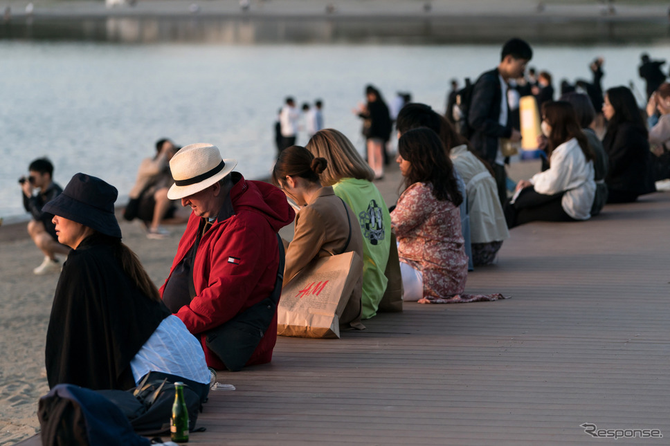 東京都、お台場公園(5月2日)(Photo by Tomohiro Ohsumi/Getty Images News)