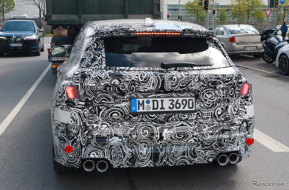 BMW M135i 後継モデルプロトタイプ（スクープ写真）《APOLLO NEWS SERVICE》