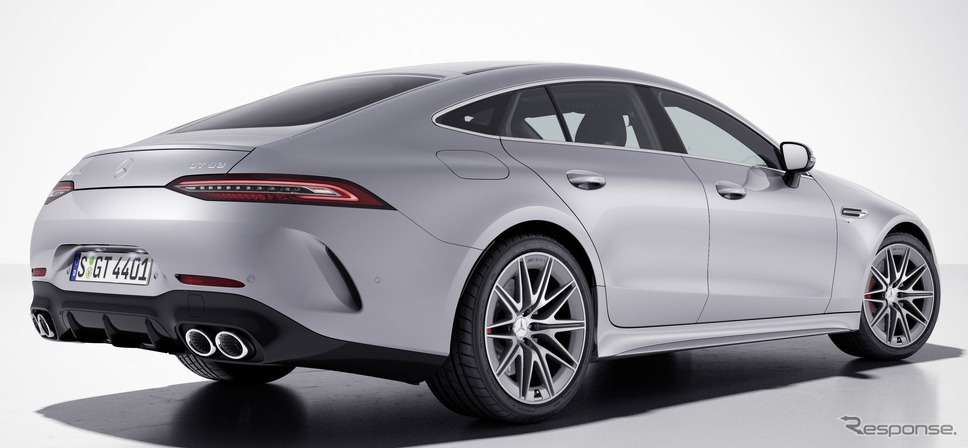 メルセデスAMG GT 4ドアクーペ の改良モデルの「V8スタイリングパッケージ」《photo by Mercedes-Benz》